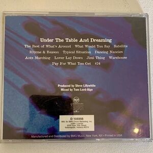 Dave Matthews Band Under the Table and Dreaming CD USED Satellite Ants Marching